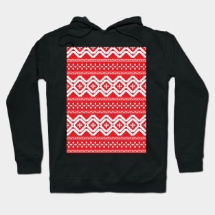 Sweater print,Geometric Christmas background Hoodie